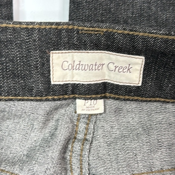 Coldwater Creek Natural Waist Bootcut Leg Jeans Size 10 Petite NWT - Picture 10 of 12